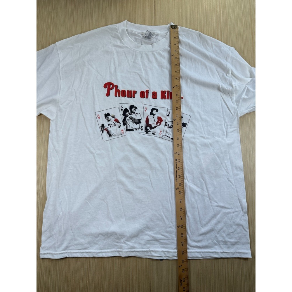 Alstyle Apparel & Activewear Philadelphia Phillies Shirt Men 2XL Phour of a Kind - Picture 4 of 4